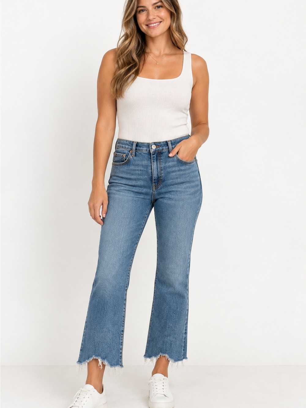 Rag & Bone Nina High Rise Ankle Flare Jeans, Size 30